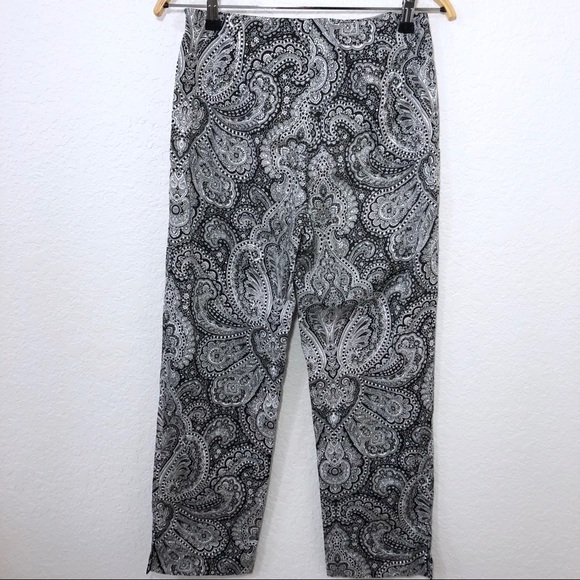 3/$30 Ann Taylor 2 Ankle Boho Patter Pants - Picture 5 of 7